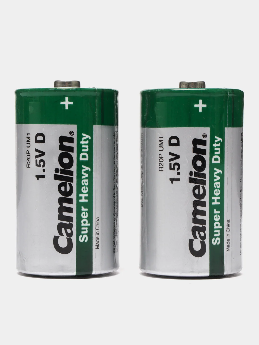 Батарейка Camelion R20 BL-2 (R20P-BP2G 1,5В) упаковка 2 шт