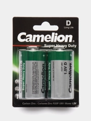 Батарейка Camelion R20 BL-2 (R20P-BP2G 1,5В) упаковка 2 шт