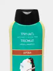Индийский шампунь для волос Тричап с аргановым маслом 400 мл. / Trichup