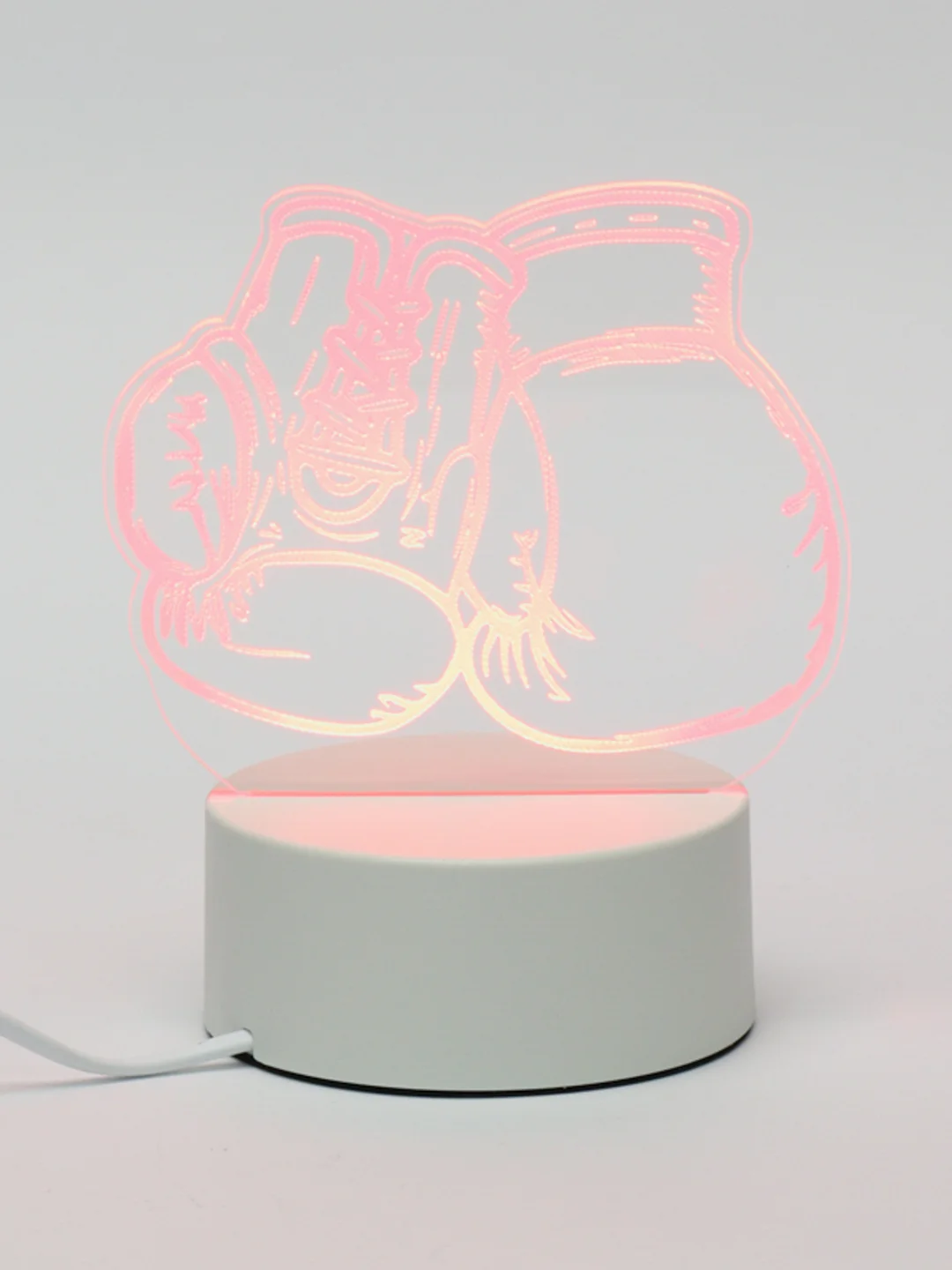 Светильник "Боксерские перчатки" LED RGB от сети