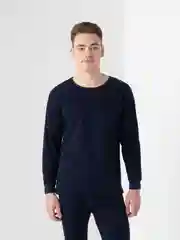 Темно-синий термобелье мужское, с начесом