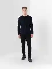 Черный брюки мужские утепленные, зимние, с начесом