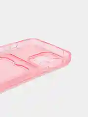 Розовый чехол с карманом для карт на iPhone XR, 11, 12, 13, Pro, Pro Max