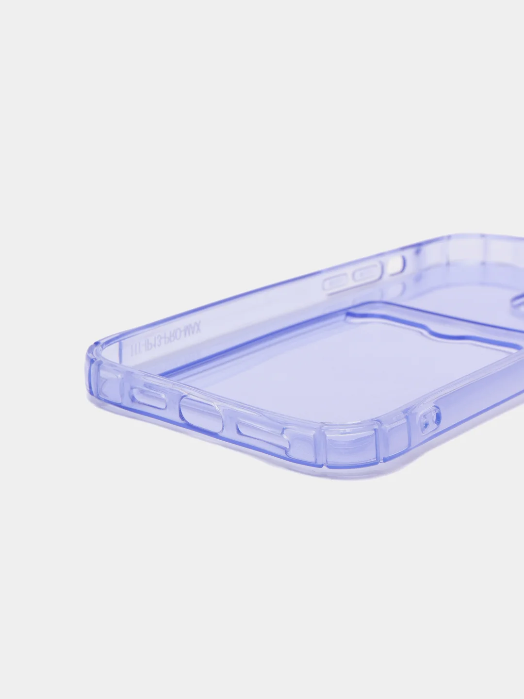 Синий чехол с карманом для карт на iPhone XR, 11, 12, 13, Pro, Pro Max