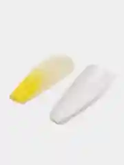 Лимонный накладные ногти, набор из 24 штук