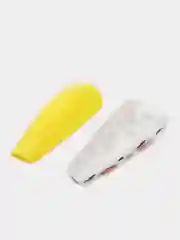 Желтый накладные ногти, 24 штуки