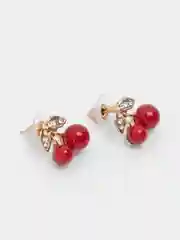 Серьги-гвоздики Вишенки