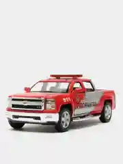 Металлическая машинка 2014 Chevrolet Silverado 1:46 Kinsmart KT5381DPR