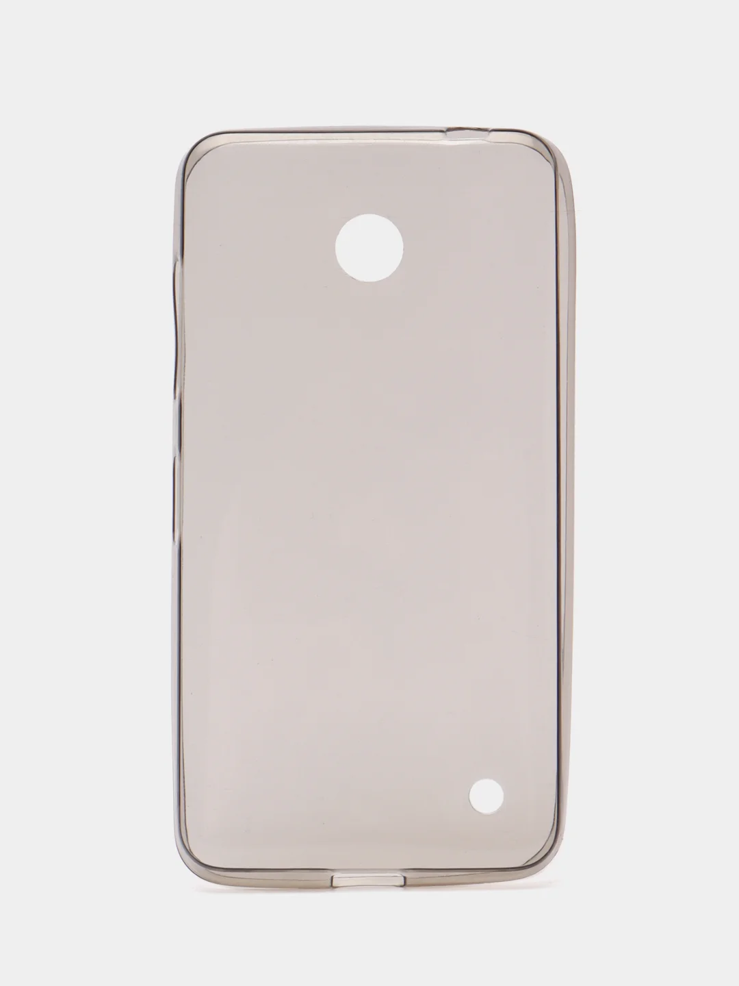 Серый силиконовый чехол для Nokia Lumia 630