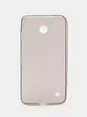 Серый силиконовый чехол для Nokia Lumia 630