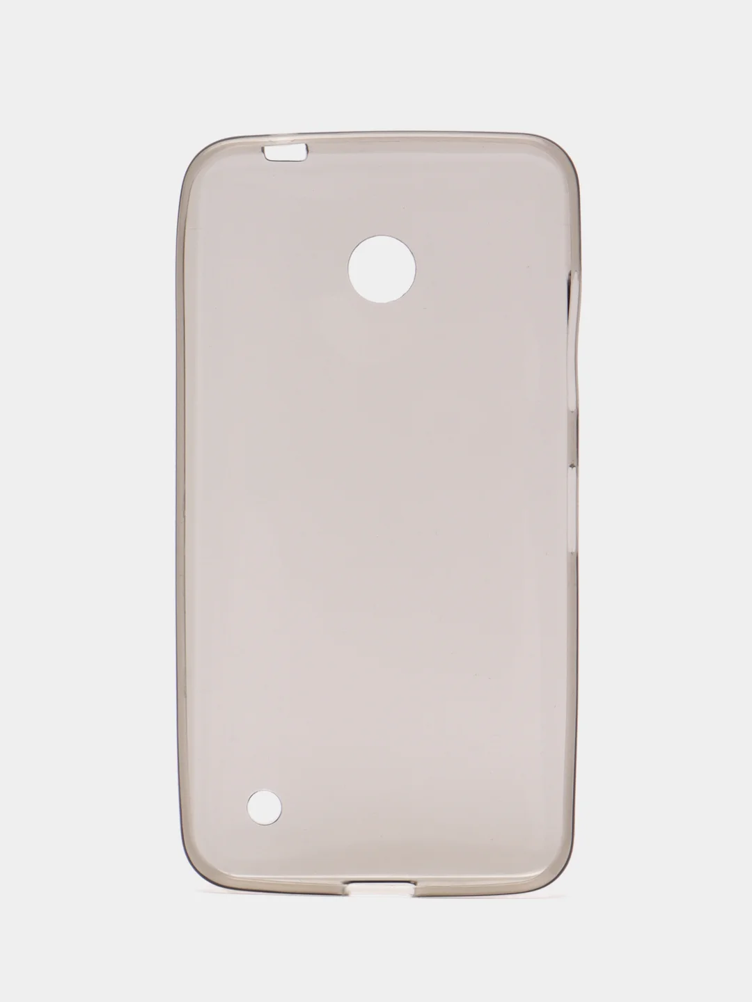 Серый силиконовый чехол для Nokia Lumia 630