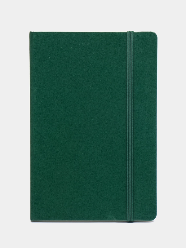 Блокнот в клетку с резинкой "Metropolis Special", А5, 80 л.,BRAUBERG