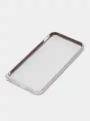 Серебряный бампер алюминевый для iPhone 5, 5S, SE
