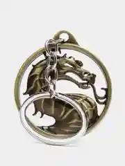 Золотой брелок Mortal Kombat