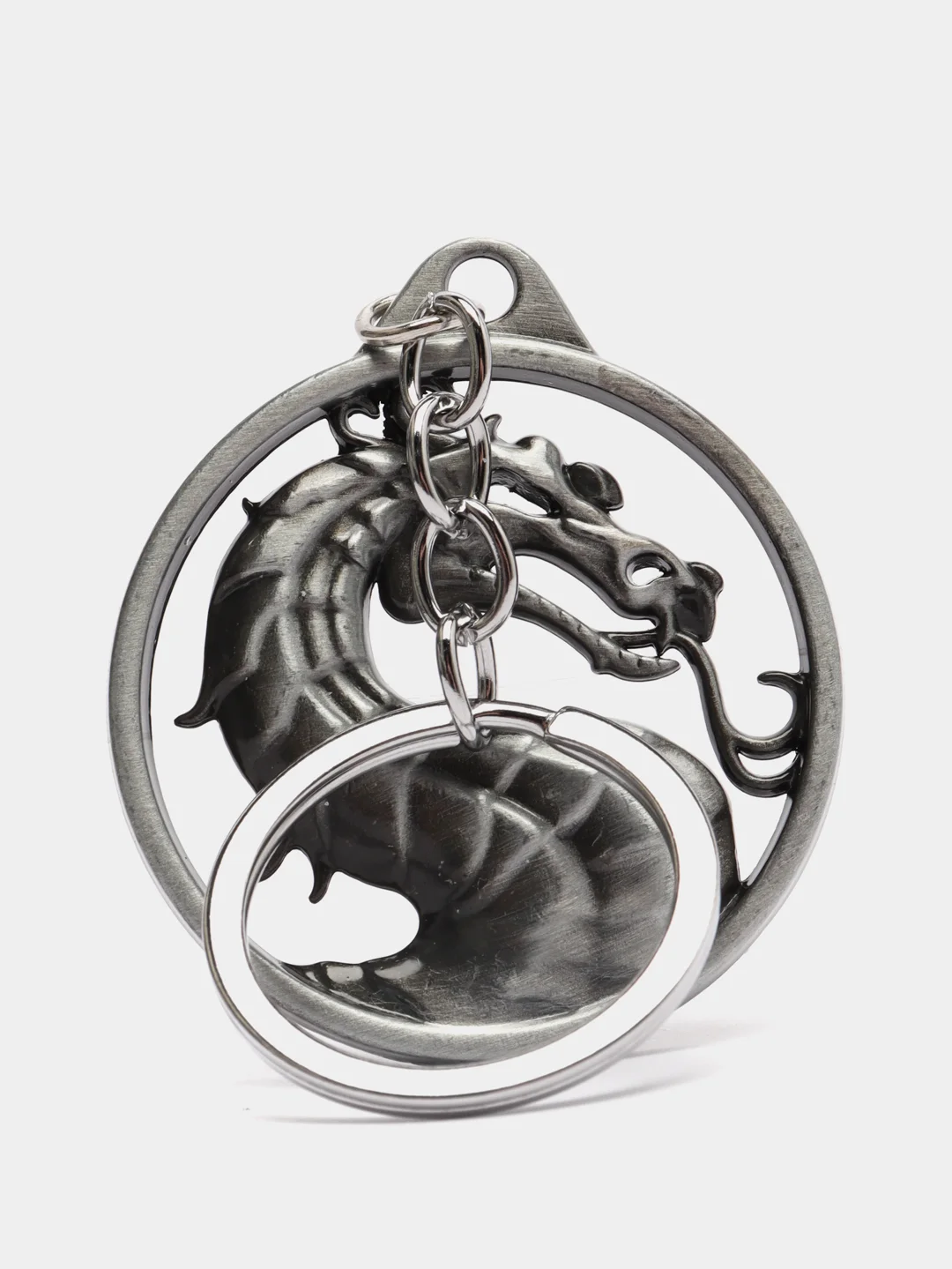 Серебряный брелок Mortal Kombat