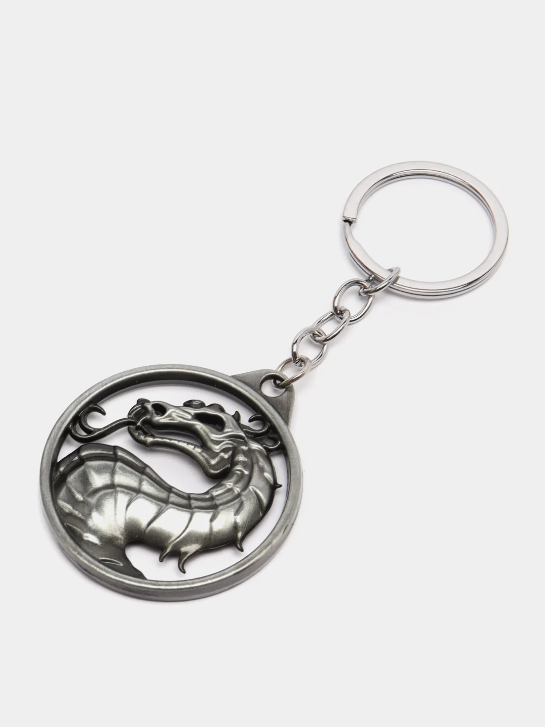Серебряный брелок Mortal Kombat