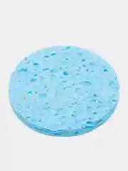 Лазурный спонж для умывания пористый