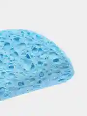 Лазурный спонж для умывания пористый