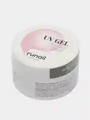 Розовый однофазный УФ-гель для наращивания Runail Professional, 15 г