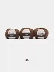 Коричневый пряжа YarnArt Jeans комплект 3штуки 5штук (ч1) 55% Хлопок 45% Акрил 50г 160м Ярн Арт Джинс
