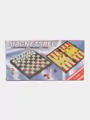 Игровой набор 3 в 1: шахматы, шашки, нарды