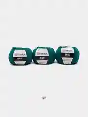 Морской пряжа YarnArt Jeans комплект 3штуки 5штук (ч1) 55% Хлопок 45% Акрил 50г 160м Ярн Арт Джинс