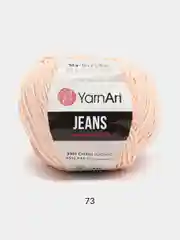 Карамельный пряжа YarnArt Jeans комплект 3штуки 5штук (ч1) 55% Хлопок 45% Акрил 50г 160м Ярн Арт Джинс