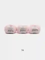 Конфетный пряжа YarnArt Jeans комплект 3штуки 5штук (ч1) 55% Хлопок 45% Акрил 50г 160м Ярн Арт Джинс