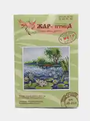 Набор для творчества.  Вышивание крестиком. Вышивка. Набор для вышивания природа, лилии