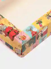 Коробка складная "Поп-арт Санта", 20 х 12 х 4 см