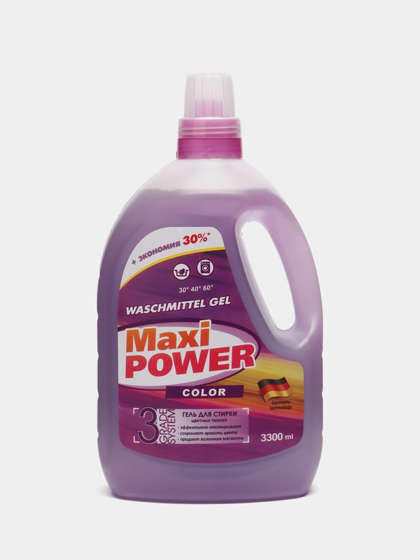 Гель для стирки цветного белья Aromika "Maxi Power" Color, 5 стирок, 3300 мл