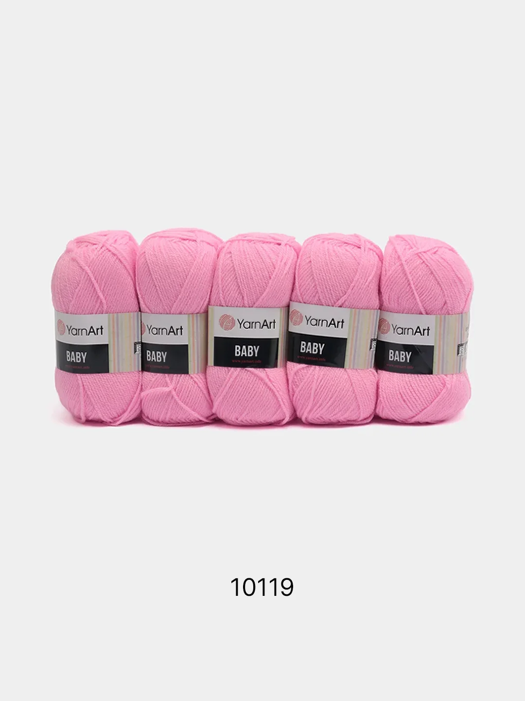 Конфетный пряжа YarnArt Baby, 1-5 штук, акрил, 50 г, 150 м