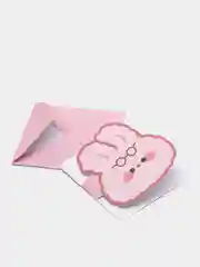 Розовый мини-открытка на день рождения, подарочная открытка
