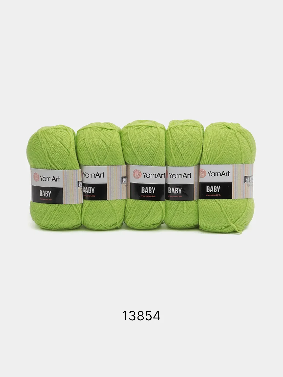 Лайм пряжа YarnArt Baby, 1-5 штук, акрил, 50 г, 150 м