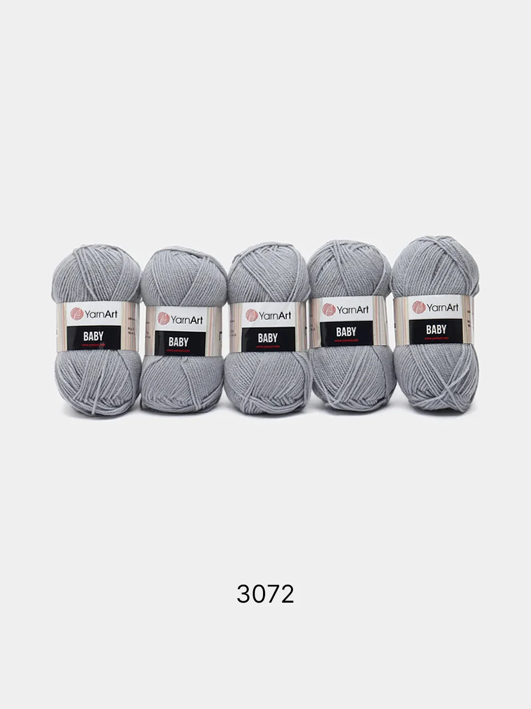 Небесно-голубой пряжа YarnArt Baby, 1-5 штук, акрил, 50 г, 150 м