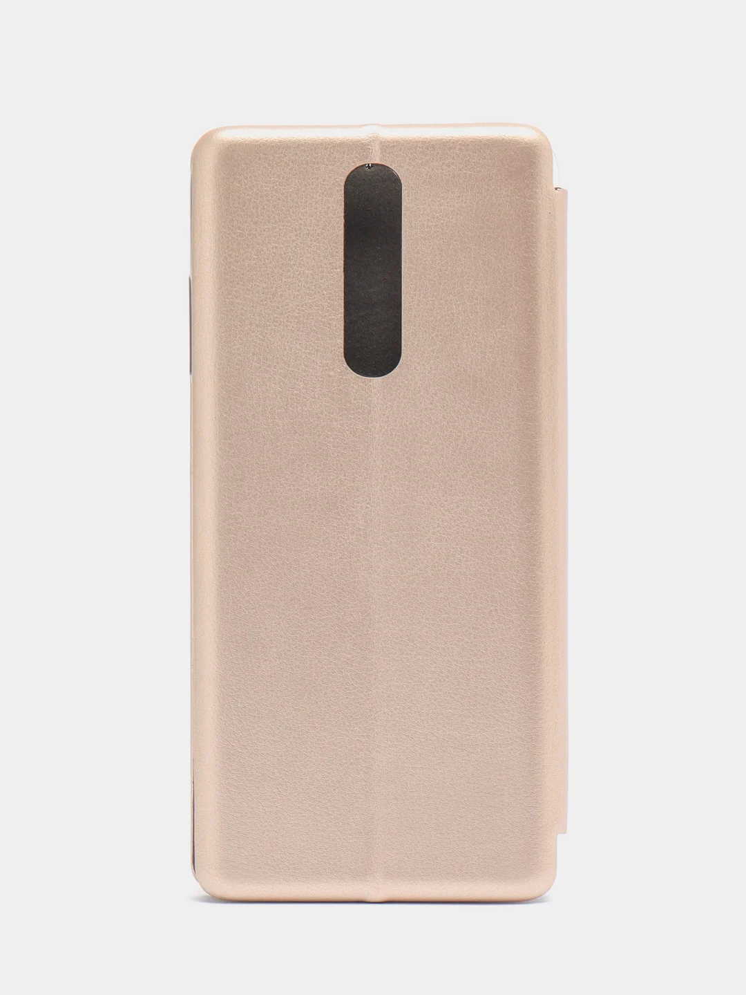 Золотой чехол-книжка на Xiaomi Redmi K30 / Poco X2, из экокожи, с карманом для карт