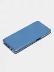 Синий чехол-книжка на Xiaomi Redmi K30 / Poco X2, из экокожи, с карманом для карт
