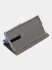 Синий чехол-книжка на Xiaomi Redmi K30 / Poco X2, из экокожи, с карманом для карт