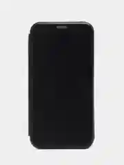Черный чехол книжка на Huawei Nova 5, из экокожи, с карманом для карт