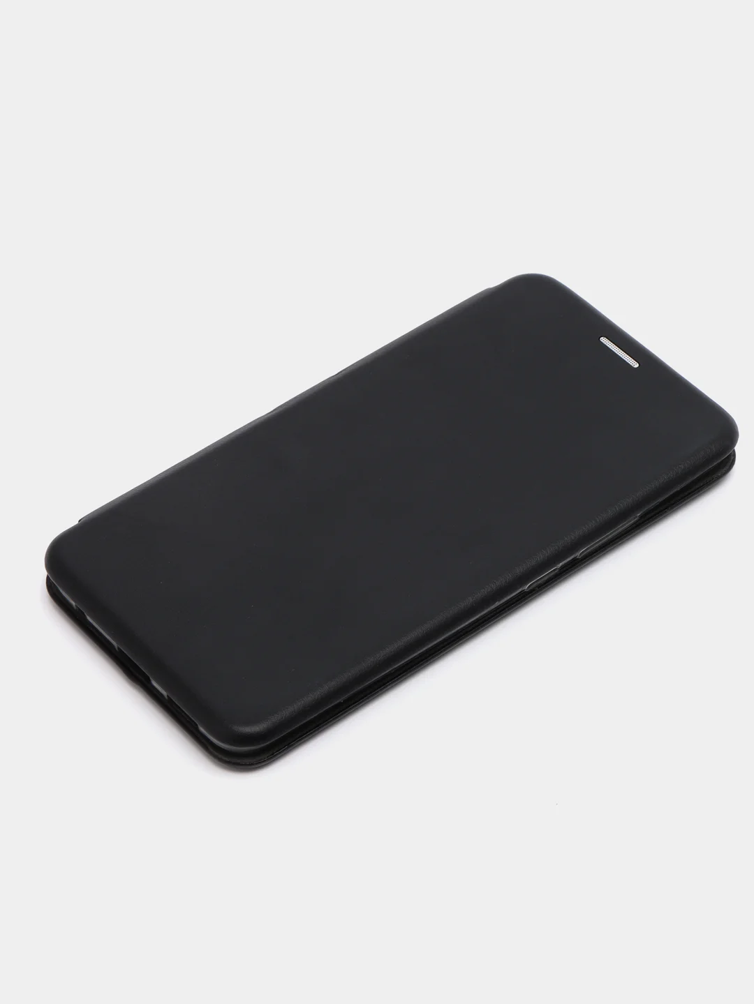 Черный чехол книжка из эко кожи с карманом для карт на Nokia 9 Pureview