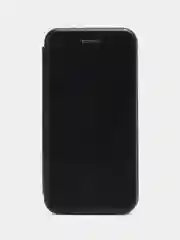 Черный чехол-книжка для Meizu U10, U20, из экокожи, с карманом для карт