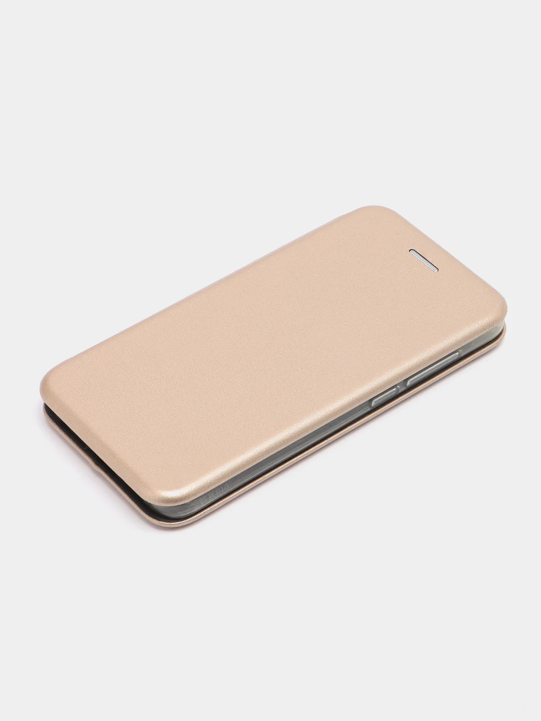 Золотой чехол-книжка для Meizu U10, U20, из экокожи, с карманом для карт