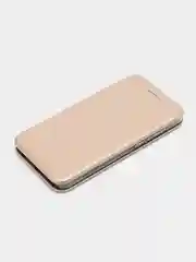 Золотой чехол-книжка для Meizu U10, U20, из экокожи, с карманом для карт