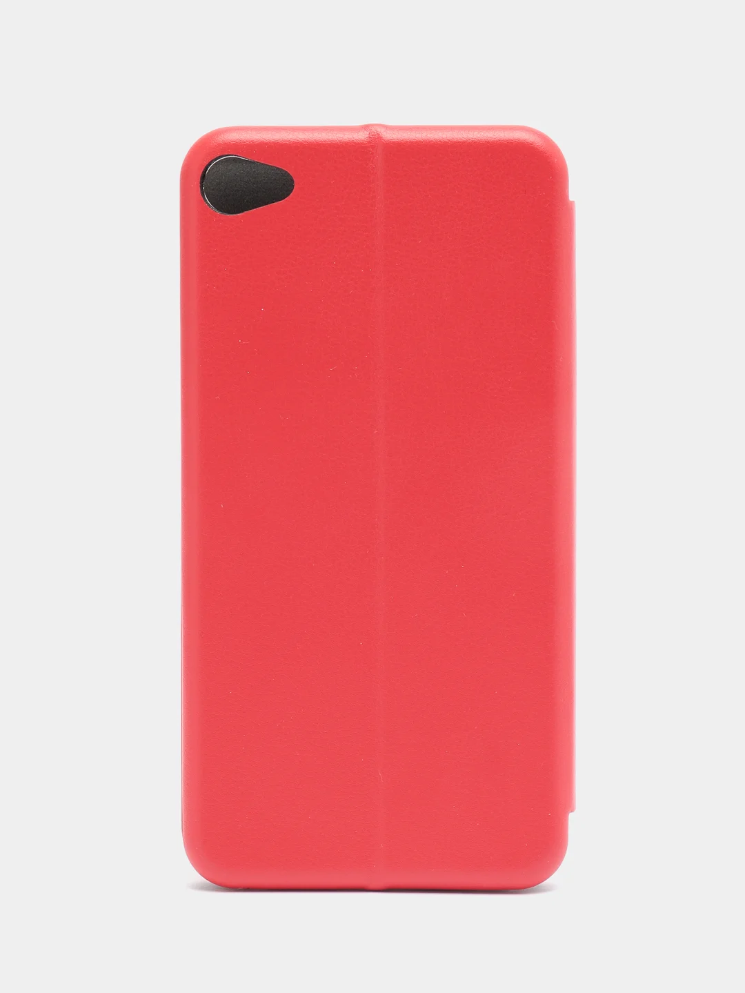 Красный чехол-книжка для Meizu U10, U20, из экокожи, с карманом для карт