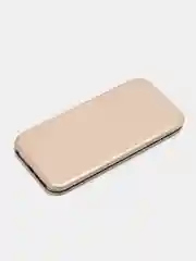 Золотой чехол-книжка на Huawei Honor Magic из экокожи, с карманом для карт