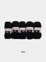 Черный пряжа YarnArt Baby, 1-5 штук, акрил, 50 г, 150 м