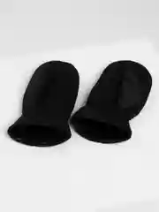 Угольный варежки мужские теплые