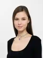 Сиреневый чокер на шею с мармеладным мишкой, цепочка чокер с подвеской, цепочка женская