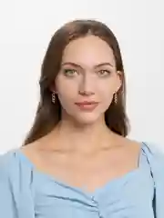 Золотой серьги-гвоздики "Цепочки"