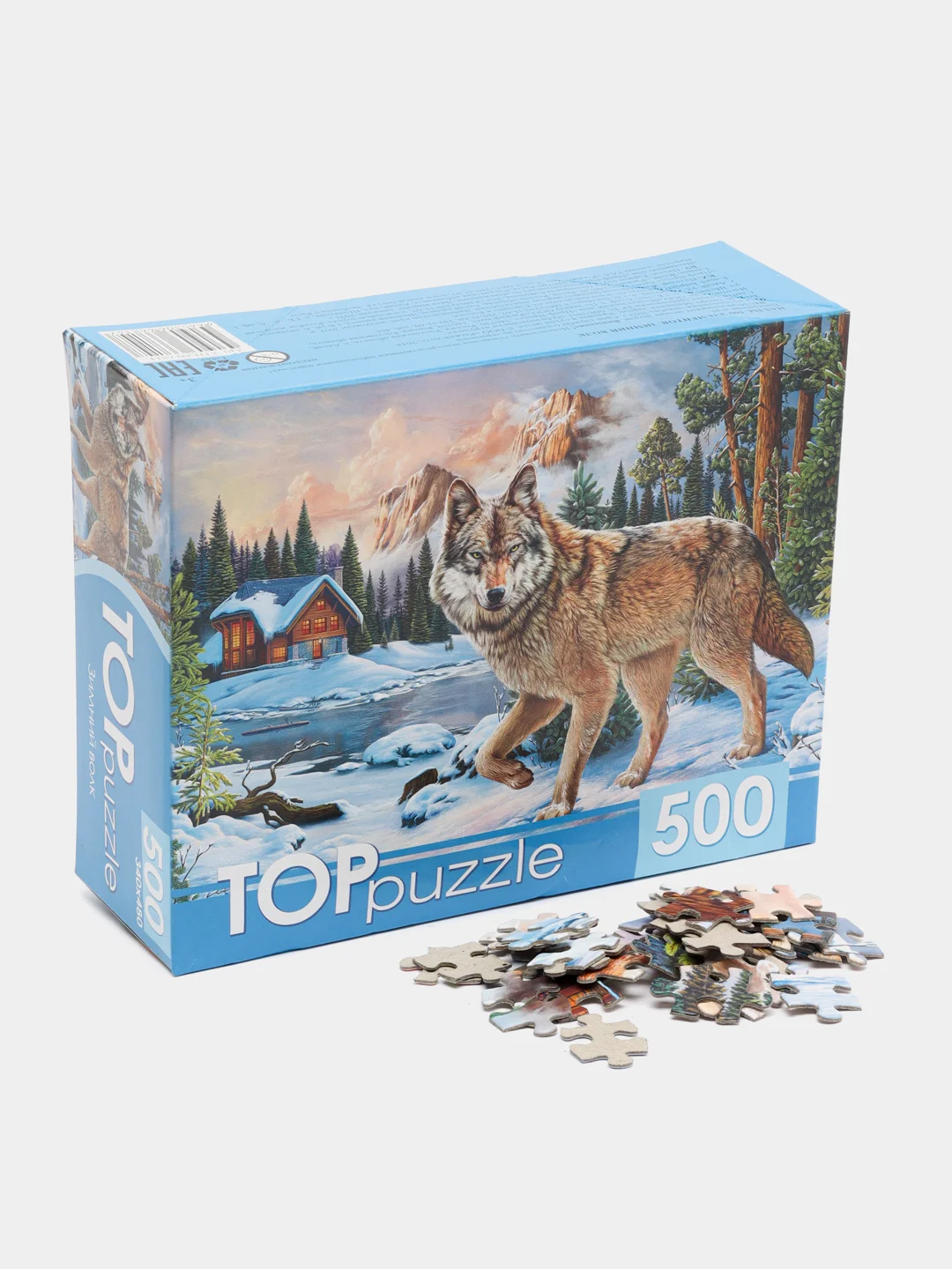 Зеленый пазлы, 500 элементов